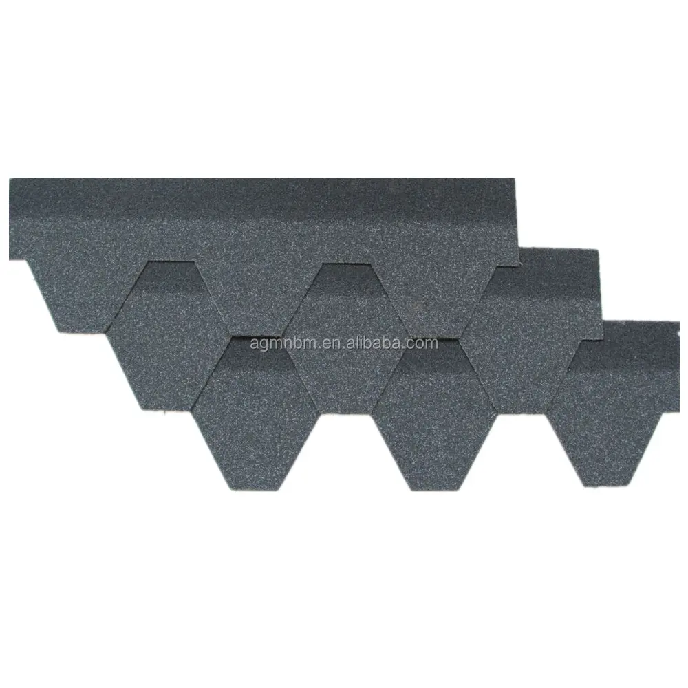 Tejas de asfalto de mosaico gris Estate para materiales de construcción exteriores