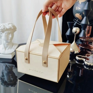 Лучшая цена, бумажная упаковочная Подарочная коробка с ручкой - Product Image 5