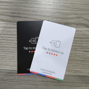 Druckbare leere matte Visitenkarten Telefon tippen auf QR-Code benutzer definierte Metall kartenleser karte - Product Image 5