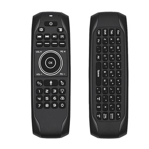 Mini tastiera G7V Pro QWERTY con telecomando vocale Air Mouse supporta la funzione di apprendimento IR per Smart TV / Android TV box - Product Image 3
