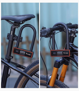 New Functional Designed Cycle Combination U Lock Get <strong>Code</strong> Back <strong>Easily</strong> Use Lock for Ebike Motorcycle