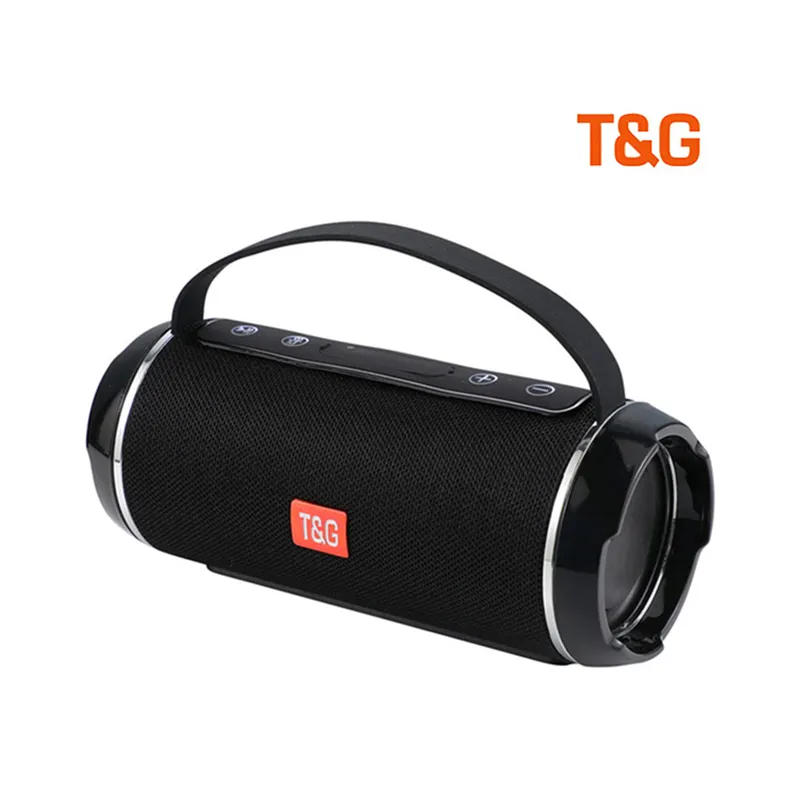 TG116 renkli TG116C taşınabilir hoparlör su geçirmez hoparlör açık bas ile kablosuz Mp3 çalar masa Bluetooth hoparlör
