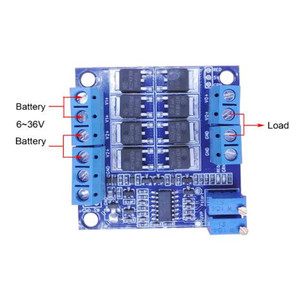 เครื่องแปลงแรงดันไฟฟ้า UPS 6V-36V 30A สวิตช์สลับแหล่งจ่ายไฟอัจฉริยะ DC แบบคู่การควบคุมหลัก MCU หลอด MOS การสูญเสียต่ำ - Product Image 4