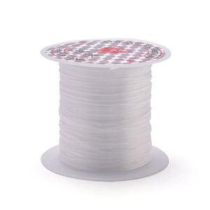 10m 0.8毫米扁平弹性水晶珠线手链拉伸线DIY项链饰品制作线 - Product Image 4