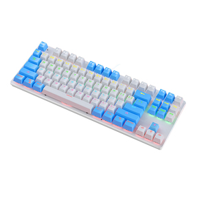 New Arrival K400 Keys Mechanical Gaming <strong>Keyboard</strong> LED Backlit RGB Green Axis Black Axis Wired Computer <strong>Keyboard</strong>