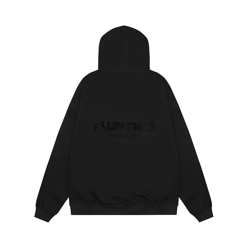 black hoodie