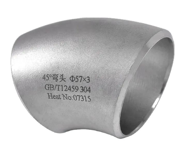Sıcak satış ASTM karbon çelik dövme boru tesisat popo kaynak dirsek fiyat