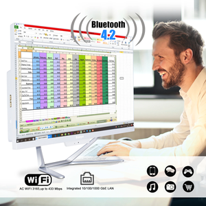 HYSTOU Blanco Intel Core I5 10200H All-in-One Office PC 23,8/21,5 Computadora de escritorio con interfaz USB para uso doméstico Win-Dows OS - Product Image 6
