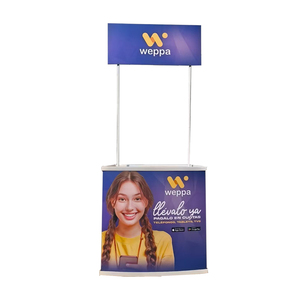 Siêu thị Booth hiển thị thương mại hiển thị thiết bị dễ dàng-to-cài đặt Carry PP/ABS khuyến mãi bảng truy cập cho hiệu quả chương trình khuyến mãi - Product Image 1