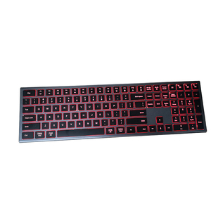 104 teclas USB 2,0 Teclado inalámbrico recargable Anti-ghosting TIJERA Estilo de operación Teclado de oficina - Product Image 1