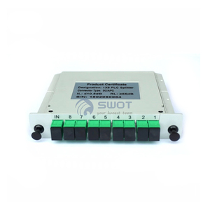 8ウェイPLCスプリッターカセットタイプ1x8光ファイバーPLCスプリッターSC APCコネクタ付き - Product Image 2