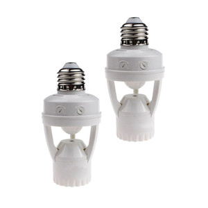 Luz de sensor de movimiento fácil de instalar, sensor de movimiento infrarrojo con portalámparas E26/E27 - Product Image 1
