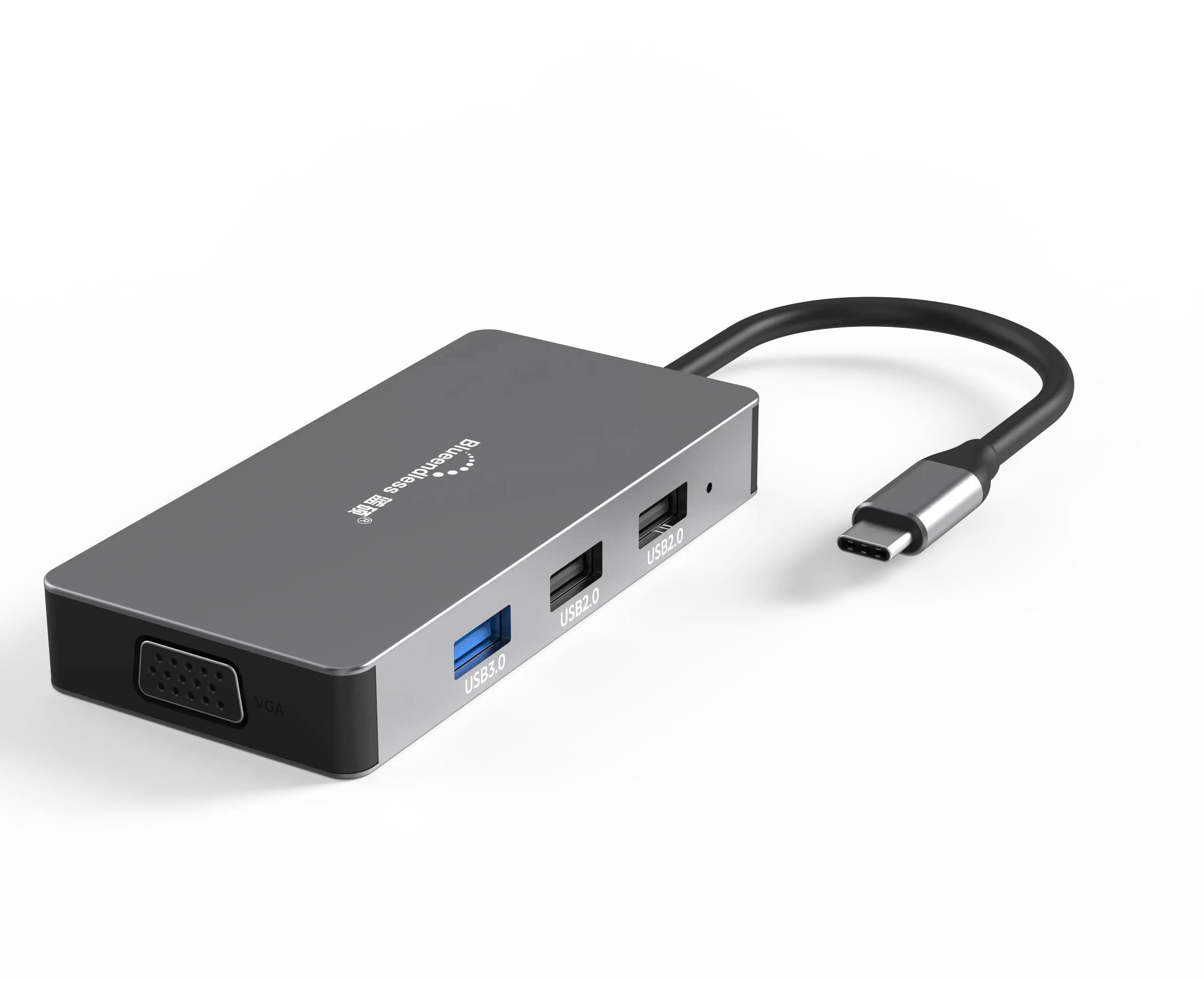 Estación de acoplamiento multifunción 8 en 1USB C, precio de fabricación