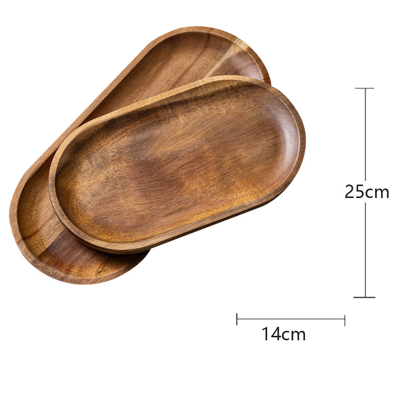 Plato ovalado 14*25cm - 15mm de espesor
