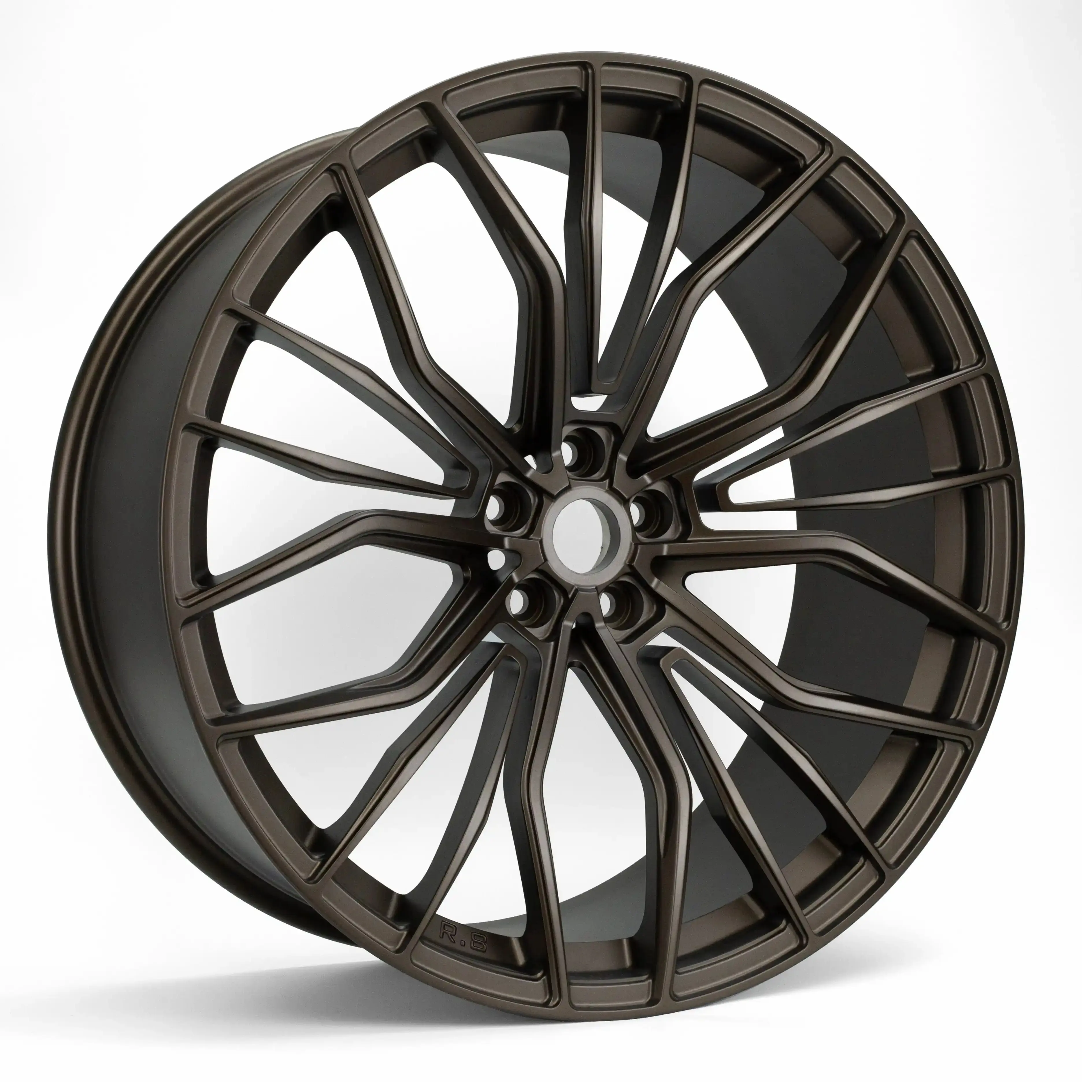18 19 polegadas 5x112 5x120 nova roda de liga de alumínio com aro cromado 5x114.3 roda forjada