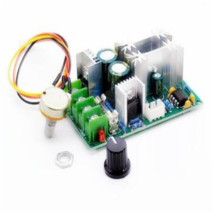 Controlador de velocidad del motor DC 12V24V36V48V Módulo de accionamiento de alta potencia Controlador PWM Convertidor 20A - Product Image 4