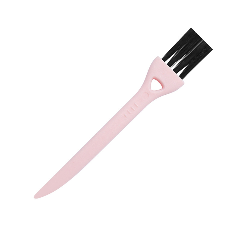 Pink Handle With Black Hairbrush