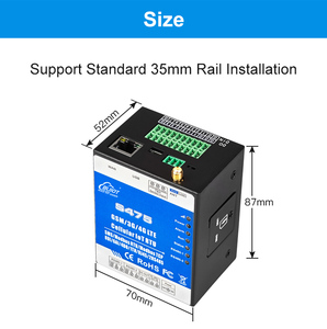 LOW MOQ 8DI 6AI 4G <strong>Modbus</strong> RTU DTU <strong>Data</strong> <strong>Logger</strong> for Automatic Water Pressure Control - Product Image 5