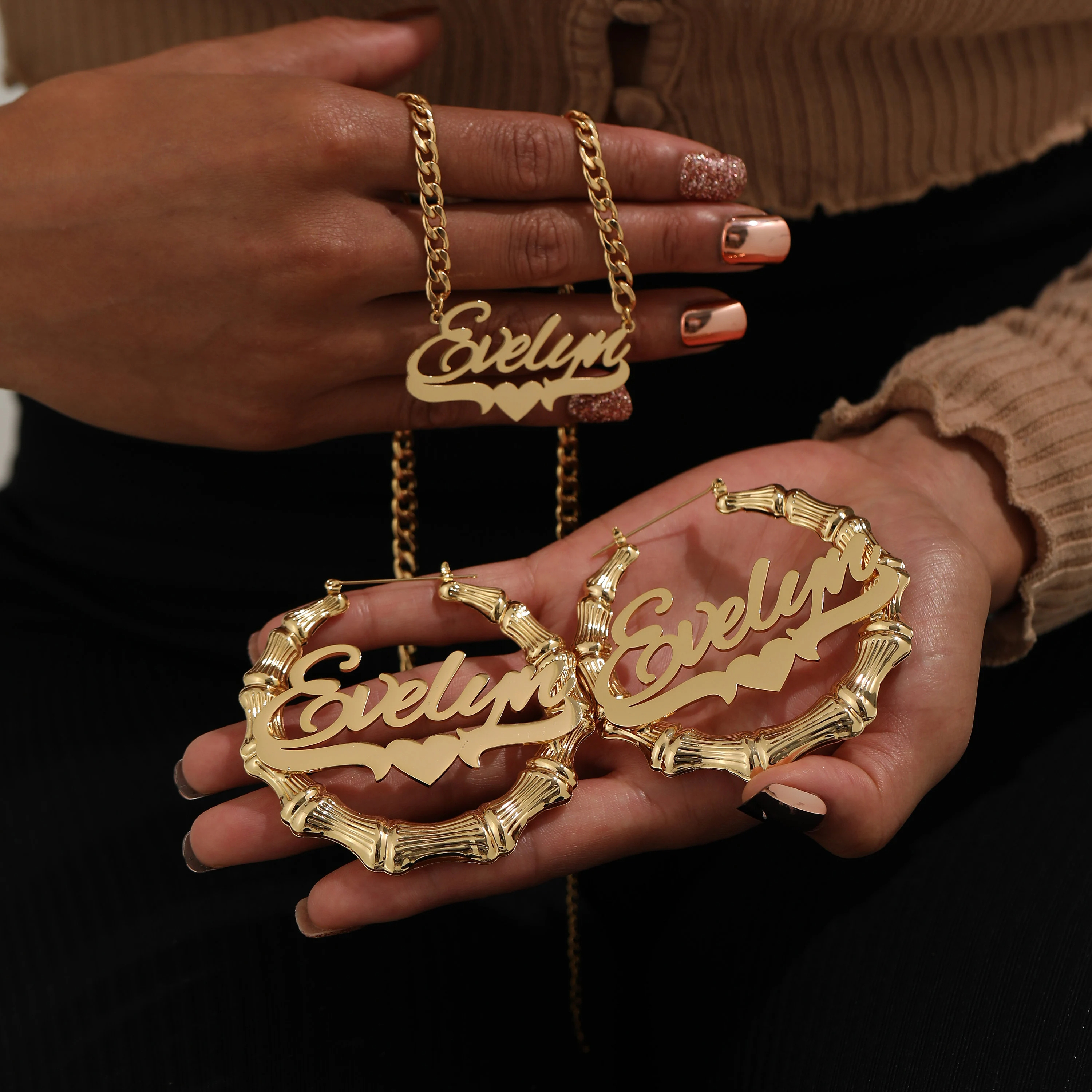 Set collana e orecchini