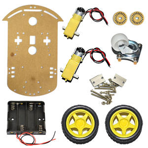 Kit di tracciamento per l'evitamento del motore di tracciamento intelligente Robot per auto Kit di velocità Encoder batteria 4WD Kit per Arduino - Product Image 5