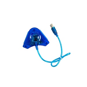 PS2到PC转换器P2蓝色三角形PS2到USB转换器P2游戏控制器 - Product Image 2
