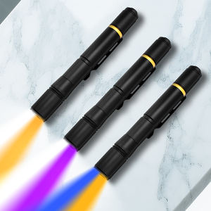 Impermeabile da esterno a doppia luce in alluminio a Penlight <span class=keywords><strong>Mini</strong></span> torcia con Clip - Product Image 1