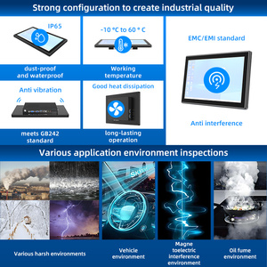 Industrial Grade Panel Monitor 23.6&quot; USB LED Open Frame Touch <strong>LCD</strong> Monitor New <strong>Network</strong> <strong>Display</strong> with Touch Screen Interface - Product Image 5