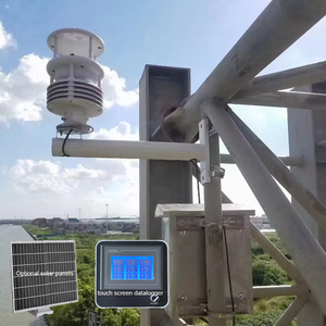 Lora lorawan GPRS 4G wifi 8 trong 1 môi trường không dây Trạm thời tiết với cảm biến ngoài trời màn hình cảm ứng datalogger cho lưới điện - Product Image 1