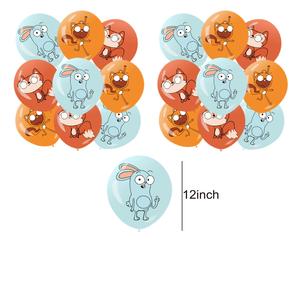 Mới nhất kiff mùa chủ đề bánh Topper bóng biểu ngữ và vòng hoa cho rừng Safari sinh nhật đảng trang trí bộ - Product Image 5