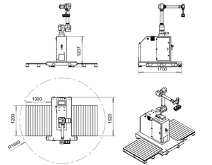 Alles-In-Één Palletiseerrobotoplossing-Inclusief Cobot-, Transportband-En Besturingssoftware - Product Image 4