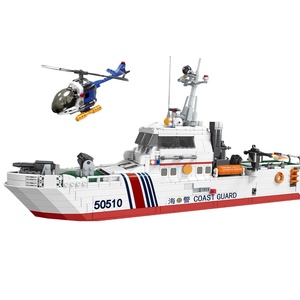 WOMA <strong>TOYS</strong> Military War Fleet Model <strong>Toy</strong> Home Decor Assembly Games Boat <strong>BattleShips</strong> Ship Plane Building Block Bricks - Product Image 1