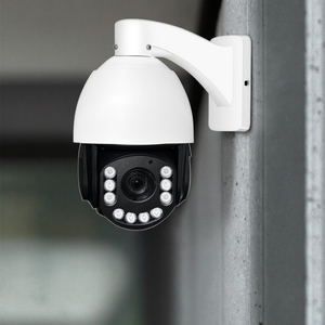 Cámara IP PTZ de seguimiento automático de 8MP con ranura para tarjeta SD PoE Audio bidireccional para uso en interiores y exteriores Sensor CMOS Función Pan-Tilt - Product Image 4