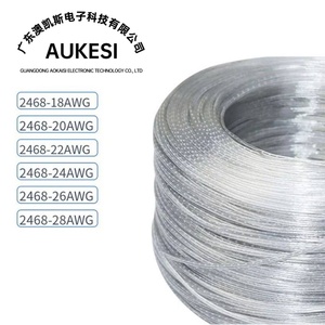 Güç kabloları temizle 18 20 22 24 26 28 AWG şeffaf kablo PVC 2 çekirdek tel kablo cam kolye ışık - Product Image 4