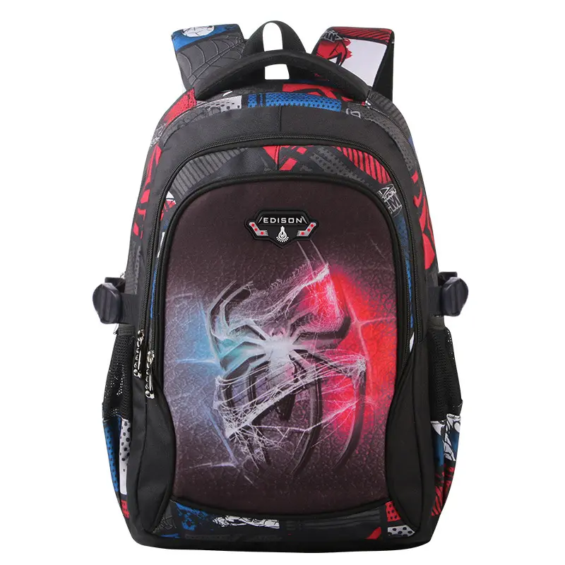 2023 top seller 2020 Students backpack Spiderman Kids Backpack Cartoon School Bag