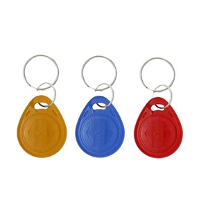 125KHZ Key Ring Proximity Token Access REPEAT RFID Tag Key Ring Card EM4305เครื่องถ่ายเอกสารสามารถเขียนใหม่ได้ Keyfobs - Product Image 1