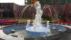 Beautiful Led Light Indoor Outdoor Jumping Jet Laminar Water Fountain for Pools Modern Outdoor Whirlpool Swim Spa Pool Outdoor - Product Image 3