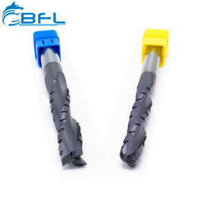 For BFL Custom CNC Mill <strong>Cutter</strong> Wood Roughing <strong>Series</strong> End Mill Router Bits with Altin &amp; Tin Coating OEM Support for Metal - Product Image 1