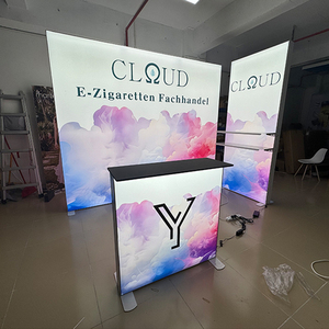 促销展示台模块化展示系统商展展台海报布艺灯箱