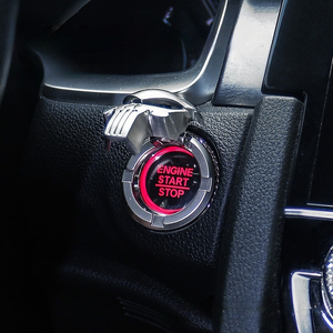 Auto Car Skeleton Engine <strong>Start</strong>/Stop <strong>Button</strong> Cover GM Press <strong>Start</strong> <strong>Button</strong> Cover Metal <strong>Push</strong> <strong>Start</strong> Cover - Product Image 2