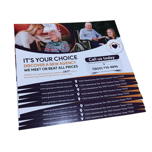 Khuyến mãi Flyer & giá rẻ Brochure Dịch vụ in ấn với tùy chỉnh thiết kế ràng buộc với gấp tờ rơi làm từ giấy tráng - Product Image 5