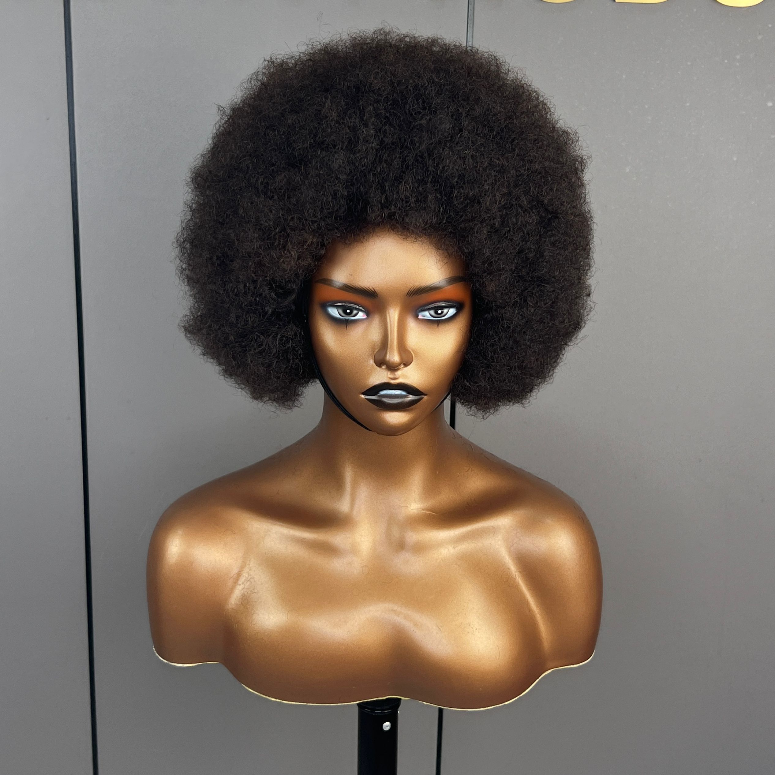Parrucca riccia Afro crespo