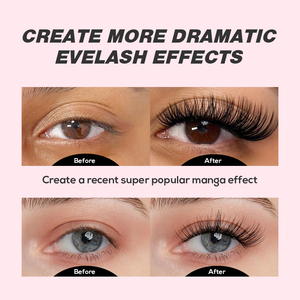 Gollee Trays Volume Private Label Mink Fluffy Oem Your logo Custom Diy Segment Strip Cils Lash Cluster Extension Glue Kit - Product Image 4