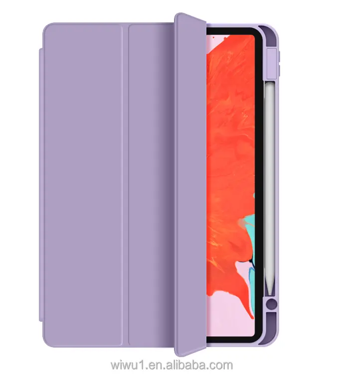 WiWU Skin Flip Smart Folio Hülle für iPad Full Protective Tablet Rückseite mit integriertem Stifts chlitz Auto-Sleep Pad Stand abdeckung