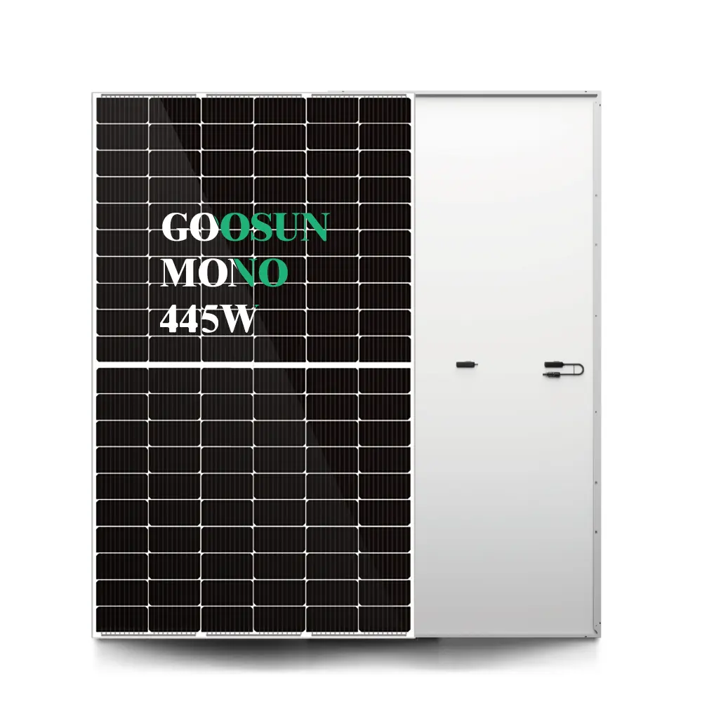 GOOSUN, лидер продаж, мономодульные фотоэлементы, солнечные панели, 445 Вт, 450 Вт, 455 Вт, 460 Вт, 465 Вт, солнечная энергетическая система для домашней крыши