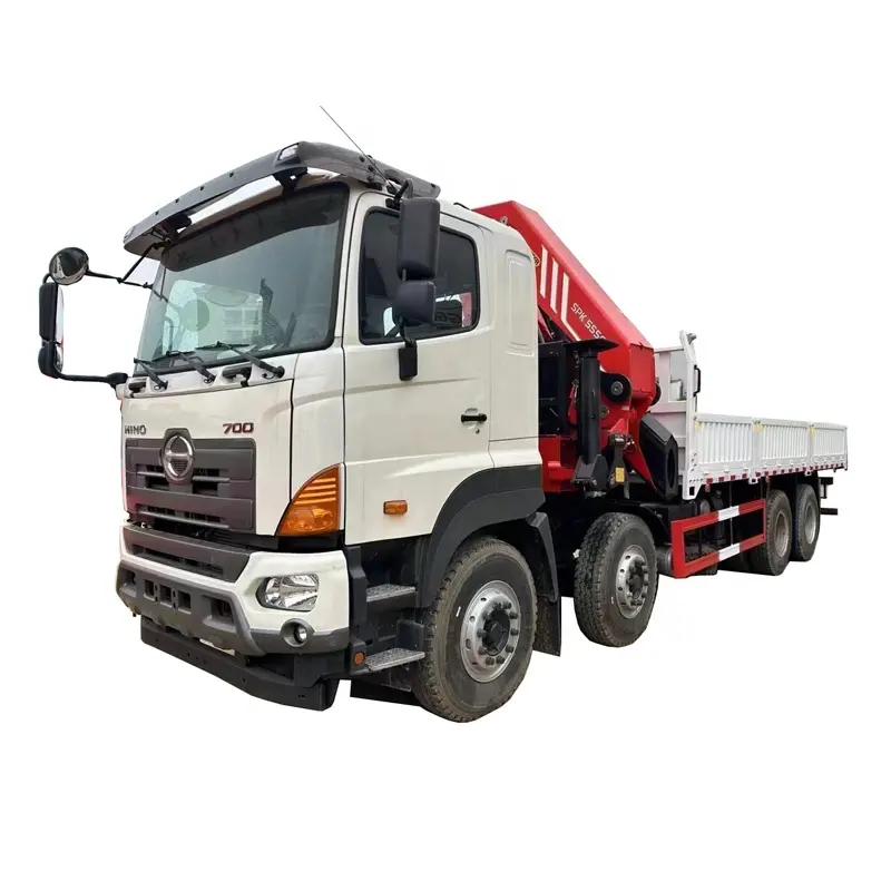 GAC HINO 8x4 camion grue camion grue monté sur camion avec grue