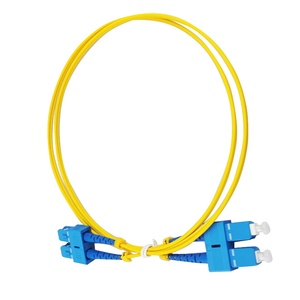 LSZH dubleks Singlemode Fiber optik yama kablosu 1mt SC SC 3m SC/APC için Ftth G657a 4G ve WiFi ağları için - Product Image 5