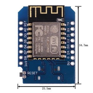 D1 Mini ESP8266 ESP-12F ESP-12 CH44340G CH340 V2 USB WeMos scheda di sviluppo WIFI D1 Mini NodeMCU Lua IOT Board 3.3V con pin - Product Image 6