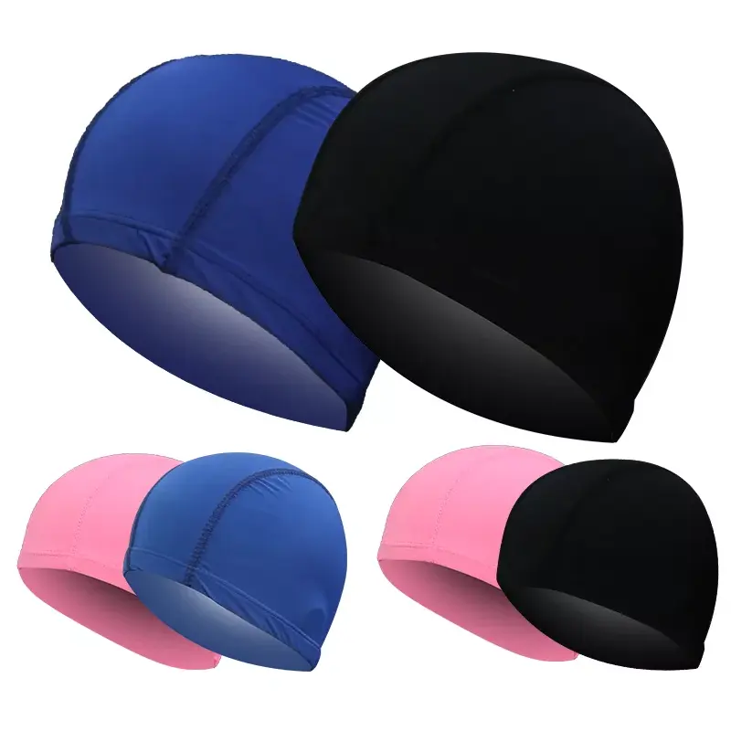 Cappello da bagno di alta qualità cappello da bagno ultrasottile in Nylon resistente accessori sportivi pratici