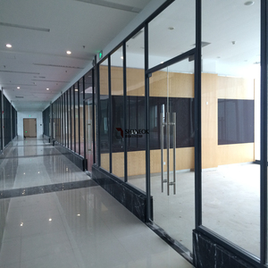 Muro Divisorio modulare Frameless Singolo Parete Divisoria di Vetro - Product Image 2