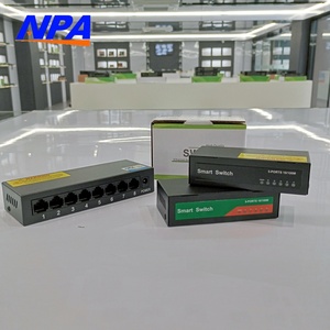 ANPA 5/8 Port Desktop RJ45 Ethernet <strong>Network</strong> Switches 10/100M <strong>Network</strong> Switches with QoS <strong>Function</strong> for Home <strong>Computer</strong> <strong>Networks</strong>